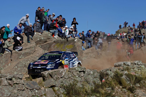 WRC-Rallye Argentinien.