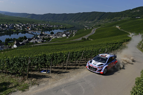 WRC-Rallye Deutschland: Hyundai i20 WRC.