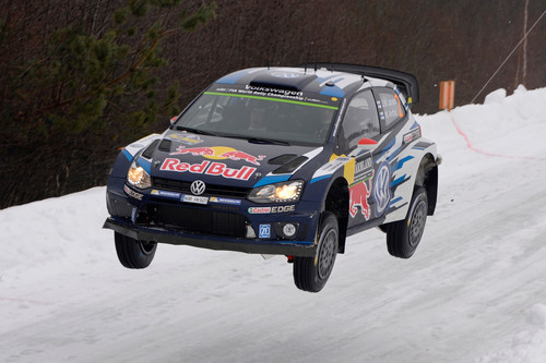 WRC-Rallye Schweden: Latvala und sein Polo.