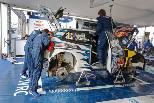 WRC - Rallyesport ist Mannschaftssport.