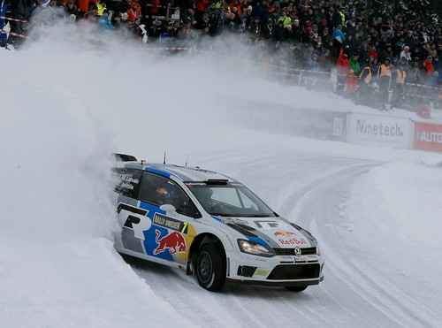 WRC-Schweden Rallye Schlußtag.