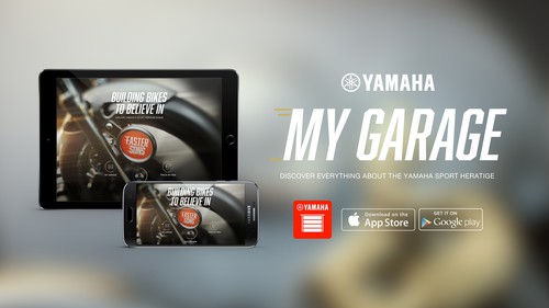 Yamaha-App „My Garage“.