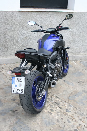 Yamaha MT-07.