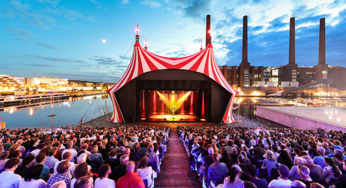 Zirkus-Sommer-Festival 2016 in der Autostadt.