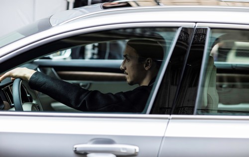 Zlatan Ibrahimović ist Teil einer Marketingkampgane für den Volvo V90.
