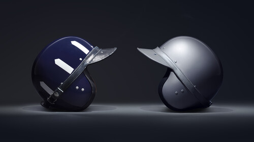 Zu jedem Jaguar Classic E-Type „ZP Collection“ gibt es einen Helm.