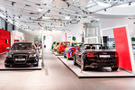 25 Jahre RS-Modelle bei Audi: Ausstellung im Audi Forum Ingolstadt.