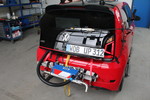 ADAC-Ecotest: Abgasmessung beim VW Up GTI.