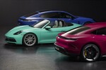 Bei Porsche können ältere Farbtöne für das Neufahrzeug bestellt werden. 