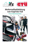 Broschüre „Motorradbekleidung von Kopf bis Fuß“.