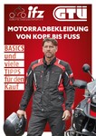 Broschüre „Motorradbekleidung von Kopf bis Fuß“ von GTÜ und IfZ.