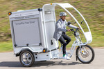 Cargo-Bike mit Pedalgenerator Free Drive von Schaeffler.
