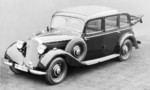 Der erste Serien-Pkw mit Dieselmotor: Mercedes-Benz 260 D (1936).