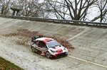 Der Toyota Yaris WRC von Elfyn Evans und Scott Martin beim WRC-Saisonabschluss 2021 in Monza.
 