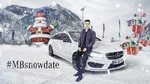 DJ und Musikproduzent Felix Jaehn wirkt als Mercedes-Benz Markenbotschafter mit in der "Snow Date" Weihnachtskampagne.
