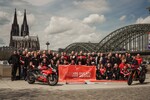 Ducati-Aktion „We ride as One“ in Köln.