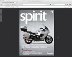 Elektronisches Magazin „Spirit“ von Triumph.