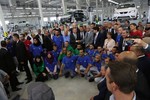 Eröffnung des VW-Konzern-Montagewerks in Algerien. 