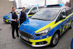 Ford beliefert die Bundespolizei und die Länderpolizeien in Sachsen-Anhalt und Nordrhein-Westfalen mit dem S-Max.