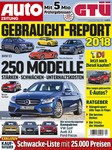 „Gebraucht-Report 2018“ von „Auto Zeitung“ und GTÜ. 