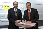 Geschäftsführer Citroën Deutschland GmbH, Herr Peter Weiss und Vize Präsident für Verkehr, Herr Ulrich Klaus Becker.