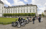 Harley-Davidson-Treffen auf Schloss Bensberg.