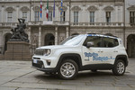 Jeep Renegade 4xe des Turin Geofencing Lab.