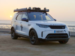 Land Rover Discovery bei der Land Rover Experience Tour. 