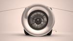 Lexus Design Award 2019: Green Blast Jet Energy von Dmitriy Balashov (Russland) ist eine Turbine, die den Triebwerksstrahl startender Flugzeuge sammelt und in Energie umwandelt.