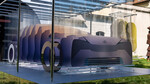 Lexus-Installation „8 Minutes and 20 Seconds“ auf der Milan Design Week 2024.
