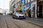 Mercedes-Benz F 015 Luxury in Motion in Linz.