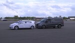Mercedes-Benz Vito im Euro-NCAP-Crashtest.