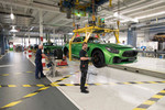 Montage des Mercedes-AMG GT im Werk Sindelfingen.