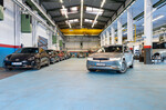 Neue Werkstatt für Hyundai-Pressefahrzeuge.