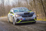 Opel Corsa-e Rally mit Soundsystem.