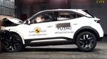 Opel Mokka im Euro-NCAP-Crashtest.