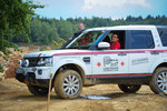 Perus Generalkonsul, Botschafter Ernesto Pinto-Bazurco Rittler, nahm am Qualifikationscamp für die Land-Rover-Experience-Tour in seinem Heimatland teil.