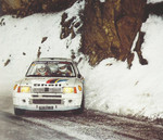 Peugeot Talbot beim "Schneeräumen".