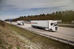 Platooning: MAN und DB Schenker wollen im Jahr 2018 elektronisch gekoppelte Lkw auf der A 9 zwischen München und Nürnberg testen. 