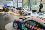 Porsche 911 GT1: Le Mans-Doppelsieger 1998 und rollendes Forschungslabor auf Stippvisite in Wolfsburg.