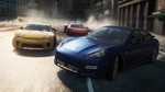 Porsche Panamera (rechts) in „Need for Speed – Most wanted“.