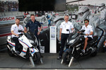 Premiere bei der DTM auf dem Norisring: Martin Tomcyk (links) und Bruno Spengeler auf ihren C 600. 