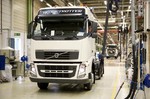 Produktion bei Volvo Trucks.