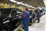 Produktion der Mercedes-Benz A-Klasse bei Valmet Automotive.
