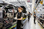 Produktion der S-Klasse im Mercedes-Benz-Werk Sindelfingen.