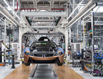 Produktion des BMW i8 Roadster. 