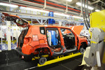 Produktion des Jeep Renegade im italienischen FCA-Werk Melfi. 