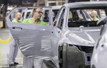 Produktion des VW Golf im Stammwerk in Wolfsburg.