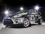 Rallye Fiesta des Monster World Rally Team, gefahren von Ken Block. 