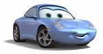 „Sally Carrera“ aus dem Pixar-Film „Cars“. 